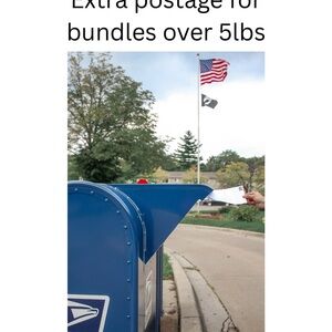 Extra postage for large bundles